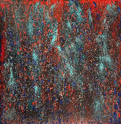 Demir Gürel imzalı tablo — Yağlı Boya, 80×80 cm, 14.000 TL müzayede satışı