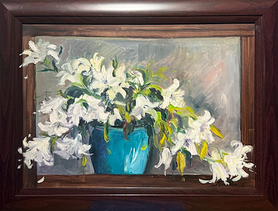 Neşe Üçer imzalı tablo — Yağlı Boya, 45×70 cm, 11.000 TL müzayede satışı