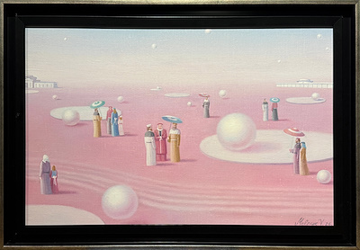 Vladimir Melnyk imzalı tablo — Yağlı Boya, 40×60 cm, 9.500 TL müzayede satışı