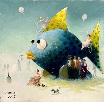 Giorgi Melikidze imzalı tablo — Yağlı Boya, 30×30 cm, 47.500 TL müzayede satışı