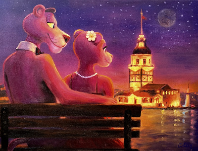 Ceyda Esin Derman imzalı tablo — Yağlı Boya, 30×40 cm, 5.000 TL müzayede satışı
