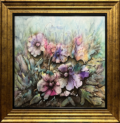 Aydın Baykara imzalı tablo — Sulu Boya, 50×50 cm, 5.000 TL müzayede satışı