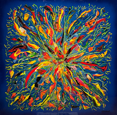 Kristina Culus imzalı tablo — Yağlı Boya, 80×80 cm, 20.000 TL müzayede satışı