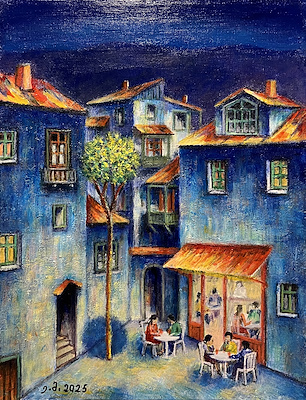 Emzar Mghebrishvili imzalı tablo — Yağlı Boya, 40×30 cm, 8.000 TL müzayede satışı
