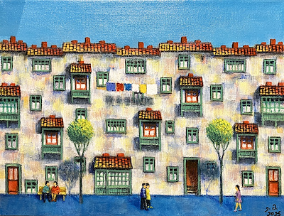 Emzar Mghebrishvili imzalı tablo — Yağlı Boya, 30×40 cm, 8.500 TL müzayede satışı
