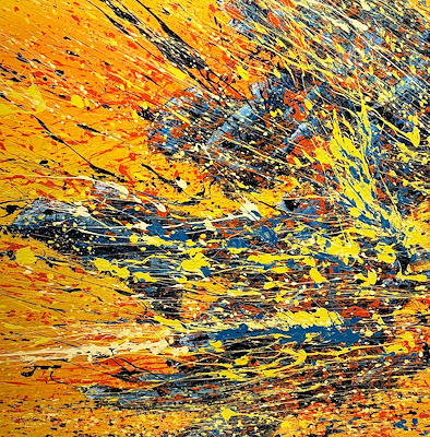 Şehriyar Cem imzalı tablo — Akrilik Boya, 80×80 cm, 9.000 TL müzayede satışı
