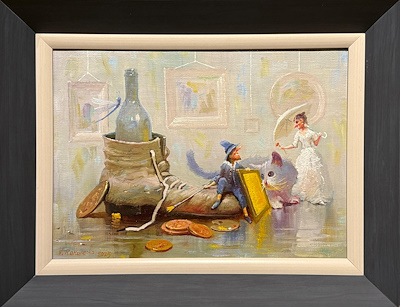 Valentin Rekunenko imzalı tablo — Yağlı Boya, 20×30 cm, 22.500 TL müzayede satışı