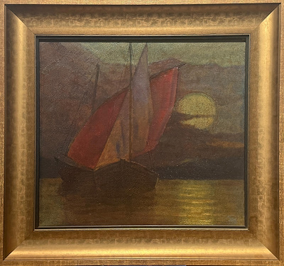 Victor Shevchenko imzalı tablo — Yağlı Boya, 50×55 cm, 8.500 TL müzayede satışı