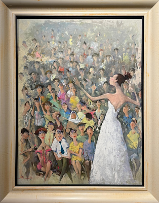 Senan Eynullayev imzalı tablo — Yağlı Boya, 80×60 cm, 42.500 TL müzayede satışı