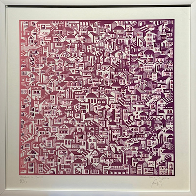 Anna Saifulina imzalı tablo — Baskı, 50×50 cm, 7.000 TL müzayede satışı