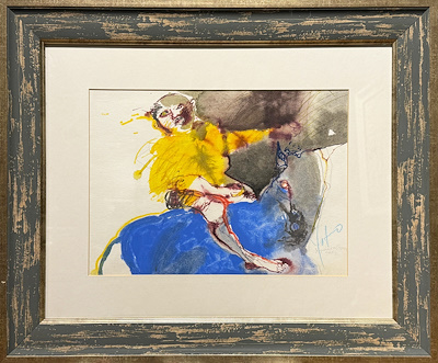 Christo Yotov imzalı tablo — Karışık Teknik, 25×35 cm, 7.000 TL müzayede satışı