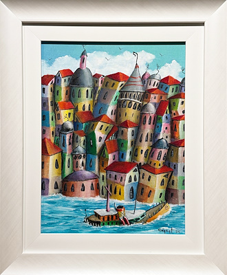 Cüneyt Süer imzalı tablo — Yağlı Boya, 40×30 cm, 14.000 TL müzayede satışı