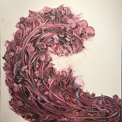 Ali Reza Ghoojari imzalı tablo — Yağlı Boya, 120×120 cm, 12.000 TL müzayede satışı