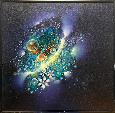 Serap Demirağ imzalı tablo — Yağlı Boya, 70×70 cm, 8.500 TL müzayede satışı