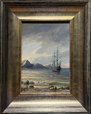 Sergey Koval imzalı tablo — Yağlı Boya, 24×18 cm, 19.000 TL müzayede satışı