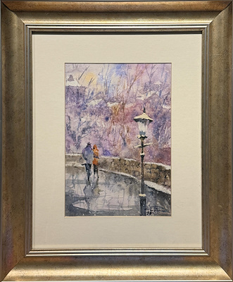 Sergey Shcherbakov imzalı tablo — Sulu Boya, 30×20 cm, 6.500 TL müzayede satışı