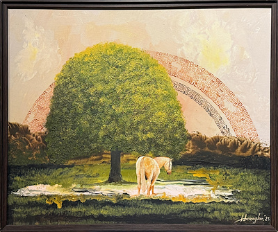 Hüseyin Bozoğlan imzalı tablo — Yağlı Boya, 50×60 cm, 5.000 TL müzayede satışı