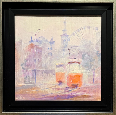 Sergey Lipavskiy imzalı tablo — Yağlı Boya, 30×30 cm, 8.500 TL müzayede satışı