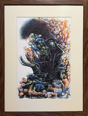 Selahattin Gökoğlan imzalı tablo — Karışık Teknik, 45×30 cm, 5.000 TL müzayede satışı