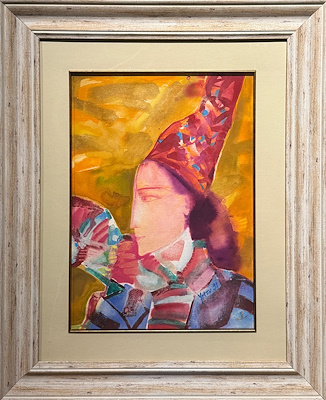 Christo Yotov imzalı tablo — Sulu Boya, 50×35 cm, 9.000 TL müzayede satışı