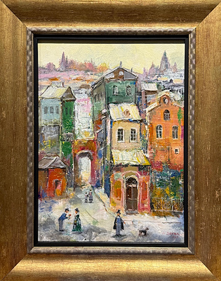 David Sanaia imzalı tablo — Yağlı Boya, 40×30 cm, 11.000 TL müzayede satışı