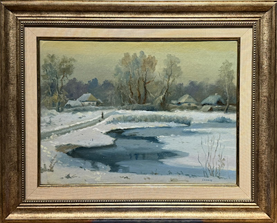 Sender Petr imzalı tablo — Yağlı Boya, 30×40 cm, 5.500 TL müzayede satışı