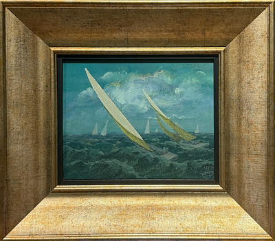 Victor Shevchenko imzalı tablo — Yağlı Boya, 21×25 cm, 7.500 TL müzayede satışı