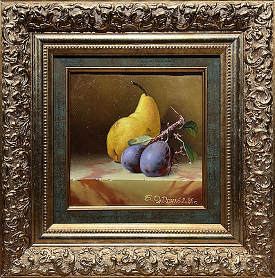 Boris Radenko imzalı tablo — Yağlı Boya, 20×20 cm, 10.000 TL müzayede satışı