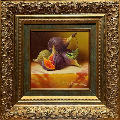 Boris Radenko imzalı tablo — Yağlı Boya, 20×20 cm, 14.000 TL müzayede satışı