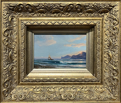 Sergey Koval imzalı tablo — Yağlı Boya, 10×15 cm, 9.000 TL müzayede satışı