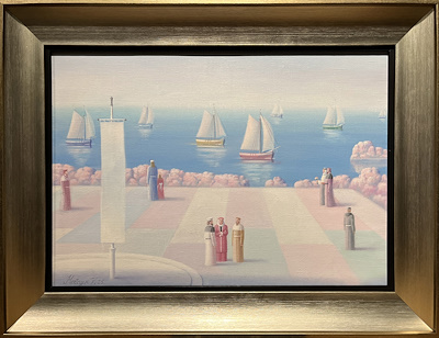 Vladimir Melnyk imzalı tablo — Yağlı Boya, 40×60 cm, 11.000 TL müzayede satışı