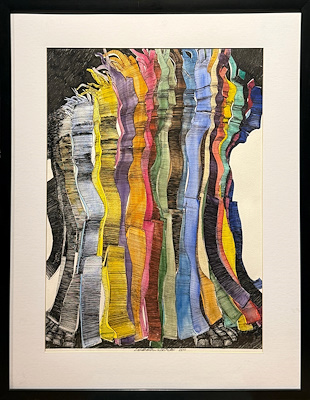 Selahattin Gökoğlan imzalı tablo — Hat, 55×40 cm, 8.500 TL müzayede satışı