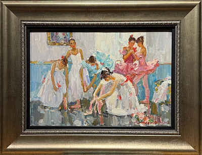 Vladimir Trush imzalı tablo — Yağlı Boya, 30×43 cm, 9.500 TL müzayede satışı