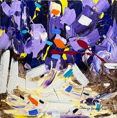 Sümeyye Bozkurt imzalı tablo — Akrilik Boya, 50×50 cm, 5.000 TL müzayede satışı