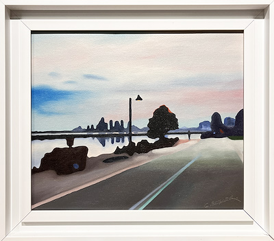 Cem Başarır imzalı tablo — Yağlı Boya, 30×40 cm, 15.000 TL müzayede satışı
