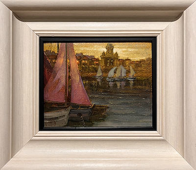 Victor Shevchenko imzalı tablo — Yağlı Boya, 20×25 cm, 6.000 TL müzayede satışı