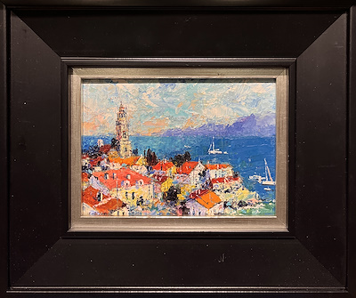 Sergey Rybak imzalı tablo — Yağlı Boya, 12×17 cm, 4.000 TL müzayede satışı