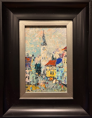 Sergey Rybak imzalı tablo — Yağlı Boya, 20×11 cm, 4.000 TL müzayede satışı