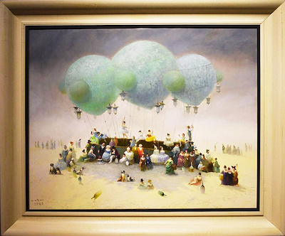Giorgi Melikidze imzalı tablo — Yağlı Boya, 80×100 cm, 95.000 TL müzayede satışı