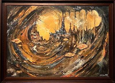 Selim Güventürk imzalı tablo — Yağlı Boya, 70×100 cm, 32.500 TL müzayede satışı