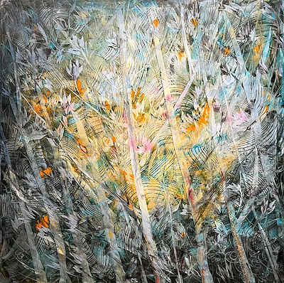 Ali Reza Ghoojari imzalı tablo — Yağlı Boya, 100×100 cm, 30.000 TL müzayede satışı