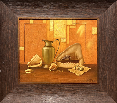 Aleksandr Melnikov imzalı tablo — Yağlı Boya, 30×40 cm, 9.500 TL müzayede satışı