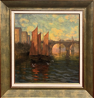 Victor Shevchenko imzalı tablo — Yağlı Boya, 55×50 cm, 10.000 TL müzayede satışı