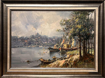 Remzi Taşkıran imzalı tablo — Yağlı Boya, 50×70 cm, 16.000 TL müzayede satışı