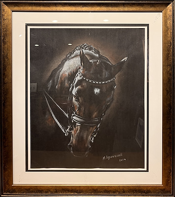 Mihail Lipovschii imzalı tablo — Pastel Boya, 60×45 cm, 7.000 TL müzayede satışı