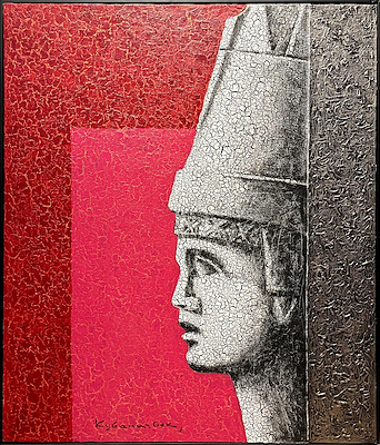 Kubanychbek Ibragimov imzalı tablo — Yağlı Boya, 70×60 cm, 7.000 TL müzayede satışı