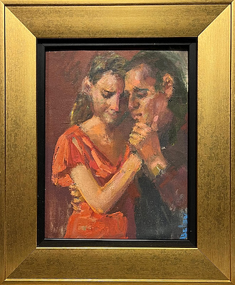 Alexsandr Uglov imzalı tablo — Yağlı Boya, 23×17 cm, 4.000 TL müzayede satışı