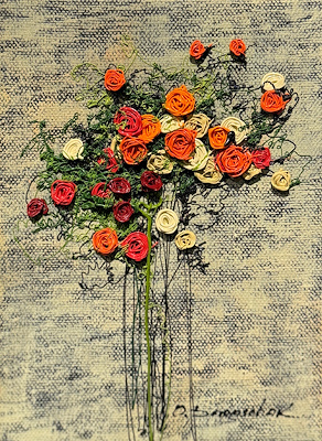 Oksana Parashchak imzalı tablo — Yağlı Boya, 18×13 cm, 3.000 TL müzayede satışı