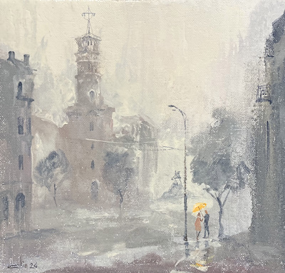 Sergey Lipavskiy imzalı tablo — Yağlı Boya, 20×20 cm, 3.000 TL müzayede satışı
