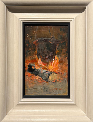 Victor Dyachkov imzalı tablo — Yağlı Boya, 25×15 cm, 3.000 TL müzayede satışı